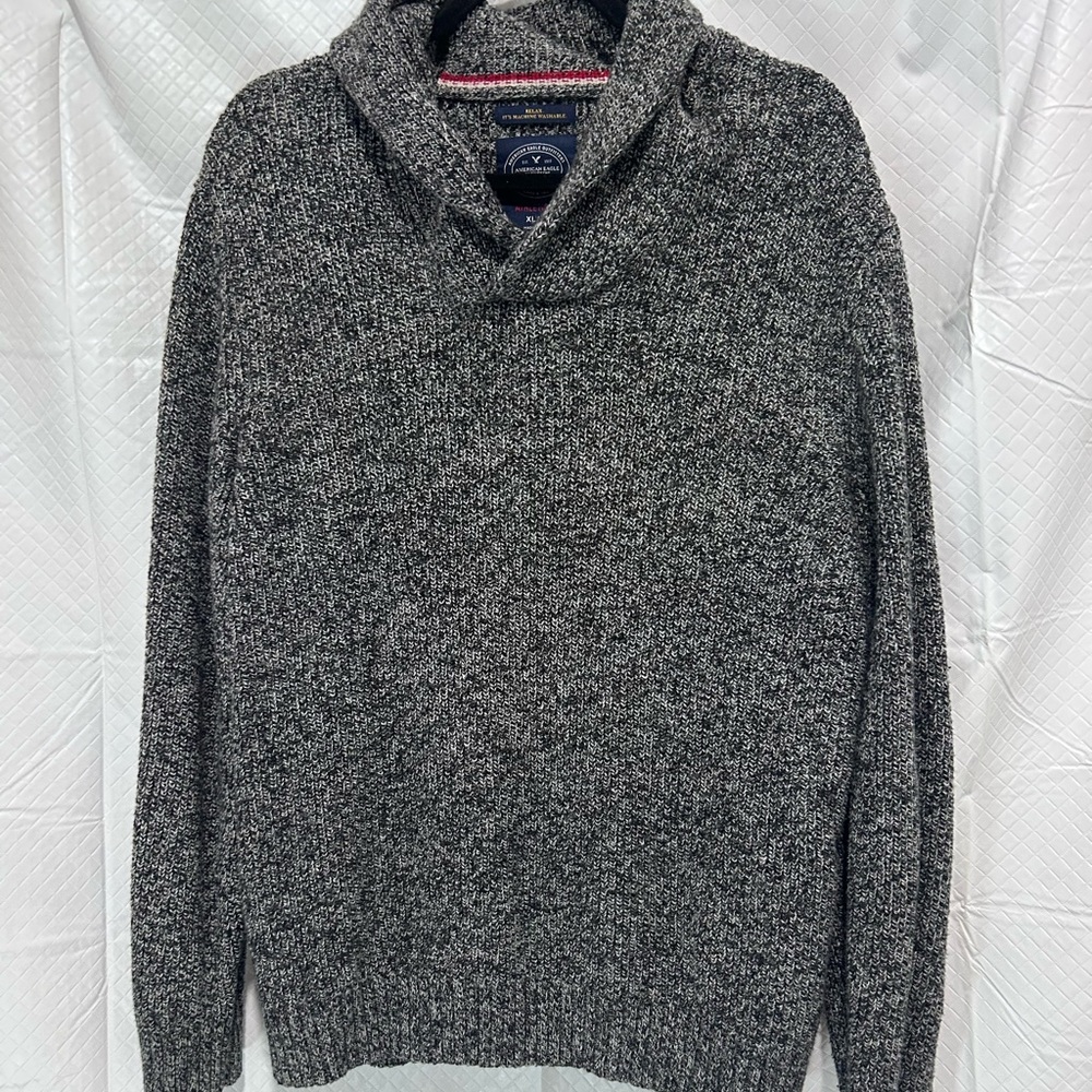 American Eagle Outfitters Black Turtleneck Sweater